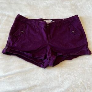 TORRID Military Stretch Twill Mid-Rise Short